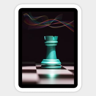 Chess Tower Chess Pawn Sticker